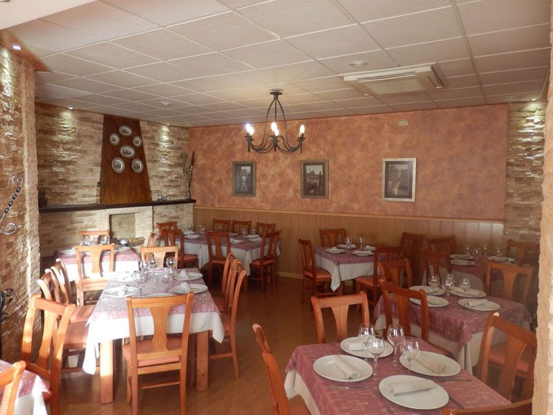 Salón del restaurante La Mía Mamma