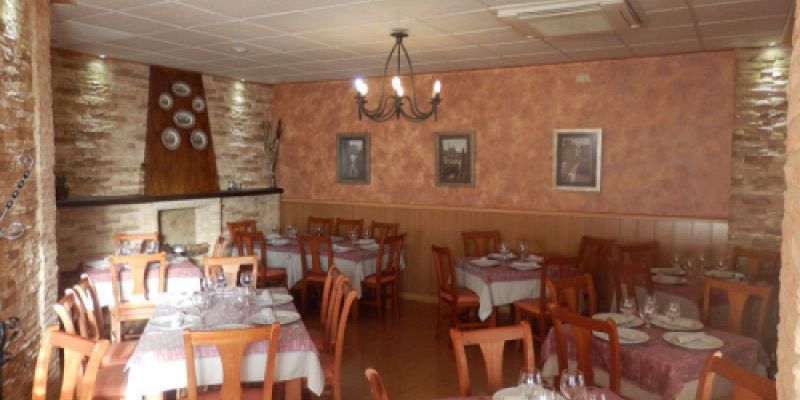 Salón del restaurante La Mía Mamma