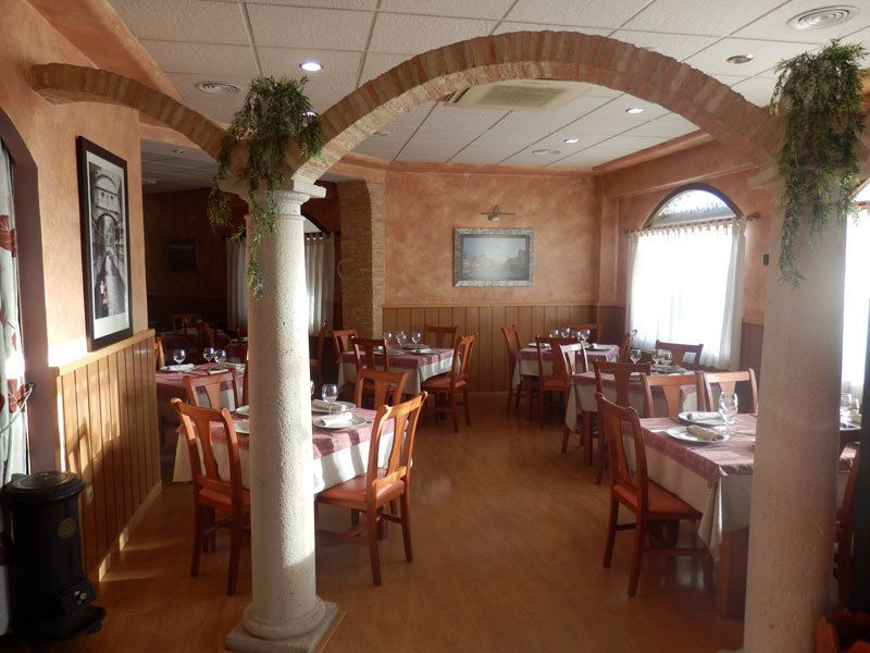 Interior restaurante La Mía Mamma